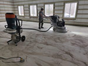 Garage Epoxy Floor Coating Removal